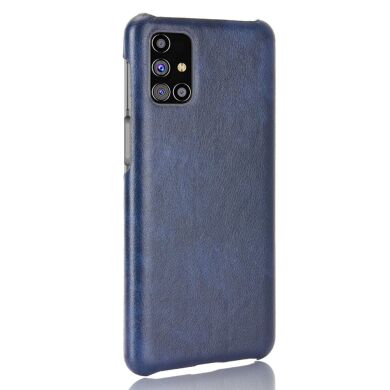 Захисний чохол Deexe Leather Back Cover для Samsung Galaxy M31s (M317) - Blue