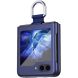Защитный чехол Deexe Ring Case для Samsung Galaxy Flip 6 - Sapphire. Фото 1 из 9