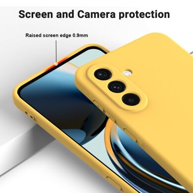 Захисний чохол Deexe Silicone Case для Samsung Galaxy A17 (A175) - Purple