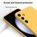 Защитный чехол Deexe Silicone Case для Samsung Galaxy M35 (M356) - Yellow. Фото 4 из 7