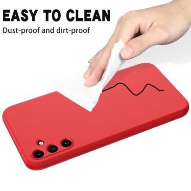 Защитный чехол Deexe Silicone Case для Samsung Galaxy M35 (M356) - Red