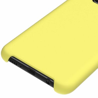 Захисний чохол Deexe Silicone Case для Samsung Galaxy S10e (G970) - Yellow