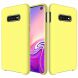 Защитный чехол Deexe Silicone Case для Samsung Galaxy S10e (G970) - Yellow. Фото 1 из 5