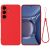 Защитный чехол Deexe Silicone Case для Samsung Galaxy S25 Plus (S936) - Red