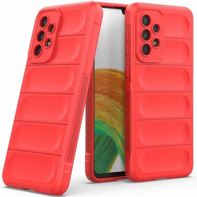 Защитный чехол Deexe Terra Case для Samsung Galaxy A33 (A336) - Red