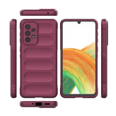Защитный чехол Deexe Terra Case для Samsung Galaxy A33 (A336) - Red