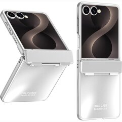 Защитный чехол Dux Ducis Chrome Case для Samsung Galaxy Flip 8 - Silver