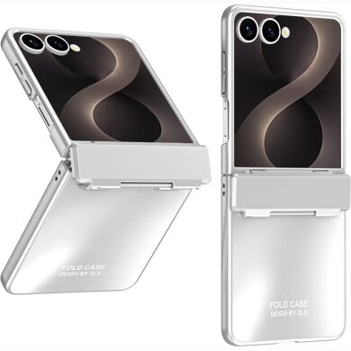 Защитный чехол Dux Ducis Chrome Case для Samsung Galaxy Flip 8 - Silver