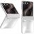 Защитный чехол Dux Ducis Chrome Case для Samsung Galaxy Flip 8 - Silver