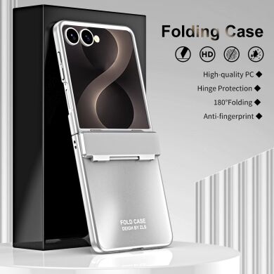 Защитный чехол Dux Ducis Chrome Case для Samsung Galaxy Flip 8 - Purple