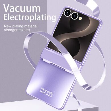 Защитный чехол Dux Ducis Chrome Case для Samsung Galaxy Flip 8 - Purple
