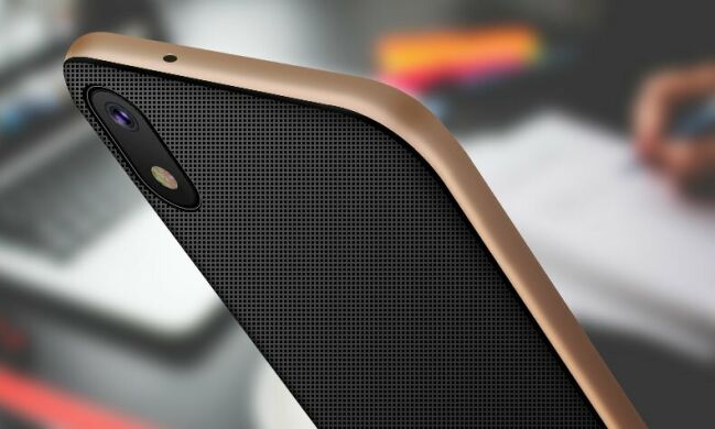 Захисний чохол ELEGANCE Grid Pattern для Samsung Galaxy A10 (A105) - Blue