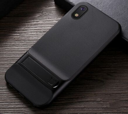 Захисний чохол ELEGANCE Grid Pattern для Samsung Galaxy A10 (A105) - Black