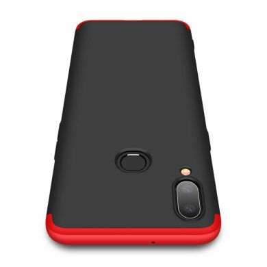 Защитный чехол GKK Double Dip Case для Samsung Galaxy A10s (A107) - Black / Red