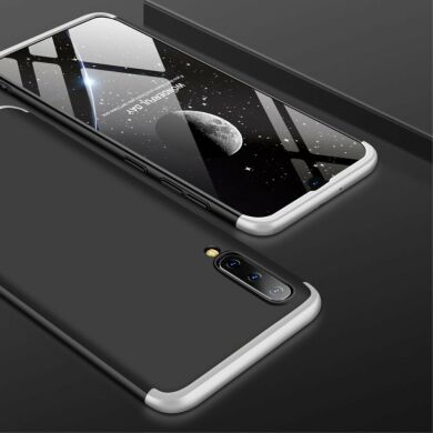 Защитный чехол GKK Double Dip Case для Samsung Galaxy A50 (A505) / A30s (A307) / A50s (A507) - Black / Silver