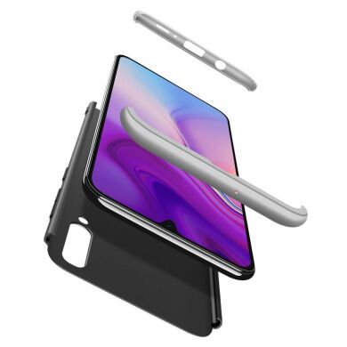 Захисний чохол GKK Double Dip Case для Samsung Galaxy A50 (A505) / A30s (A307) / A50s (A507) - Black / Silver