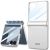 Защитный чехол GKK Magnetic Fold для Samsung Galaxy Flip 7 - Silver