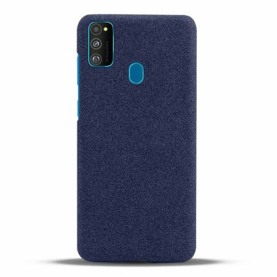 Защитный чехол KSQ Cloth Style для Samsung Galaxy M30s (M307) / Galaxy M21 (M215) - Blue