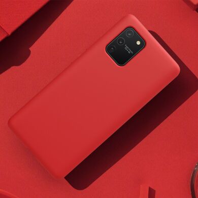Защитный чехол NILLKIN Flex Pure Series для Samsung Galaxy S10 Lite (G770) - Red
