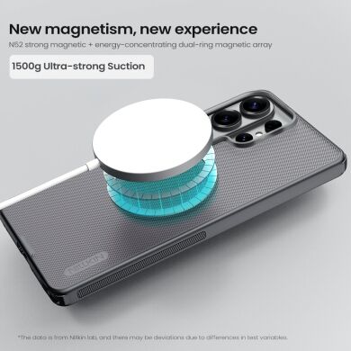 Захисний чохол NILLKIN Super Frosted Shield Pro Magnetic для Samsung Galaxy S26 Ultra - Black