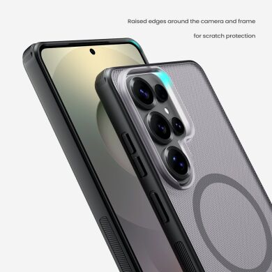 Захисний чохол NILLKIN Super Frosted Shield Pro Magnetic для Samsung Galaxy S26 Ultra - Black