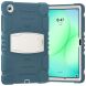 Защитный чехол Reframe Hybrid Armor для Samsung Galaxy Tab A11 Plus (X230/236) - Cornflower Blue. Фото 2 из 9
