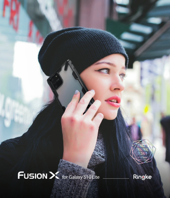 Захисний чохол RINGKE Fusion X для Samsung Galaxy S10 Lite (G770) - Black