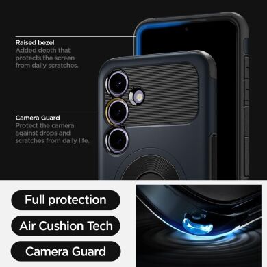 Защитный чехол Spigen Slim Armor (MagFit) для Samsung Galaxy S24 Plus (S926) ACS07195 - Metal Slate