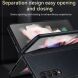 Захисний чохол SULADA Leather Case (FF) для Samsung Galaxy Fold 3 - Blue