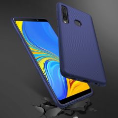 Защитный чехол UniCase Twill Soft для Samsung Galaxy A9 2018 (A920) - Dark Blue