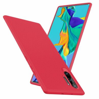 Защитный чехол UniCase Twill Soft для Samsung Galaxy Note 10 Pro - Red