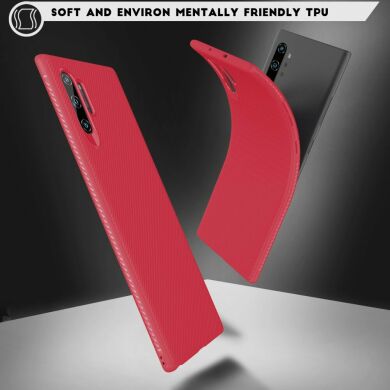 Защитный чехол UniCase Twill Soft для Samsung Galaxy Note 10+ (N975) - Red