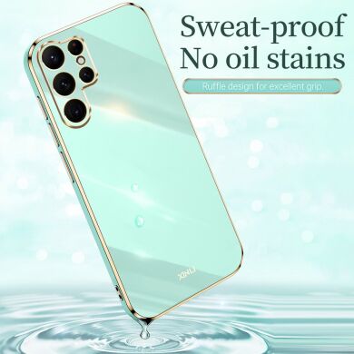 Защитный чехол XINLI Porcelain Design для Samsung Galaxy S26 Ultra (S948) - Cyan