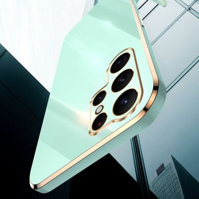 Защитный чехол XINLI Porcelain Design для Samsung Galaxy S26 Ultra (S948) - Cyan