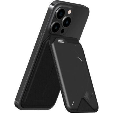 Кардхолдер AULUMU G02 Magnetic Flip Wallet & Stand - Black