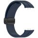 Ремінець Deexe Magnetic Braselet для Samsung Galaxy Fit 3 - Midnight Blue