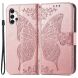 Чехол UniCase Butterfly Pattern для Samsung Galaxy A73 (A736) - Rose Gold. Фото 1 из 10