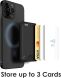 Кардхолдер AULUMU G02 Magnetic Flip Wallet & Stand - Black