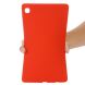 Защитный чехол Deexe Silicone Shell для Samsung Galaxy Tab A7 Lite (T220/T225) - Red. Фото 8 из 12
