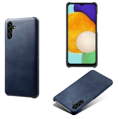 Защитный чехол Deexe Leather Back Cover для Samsung Galaxy A54 (A546) - Blue