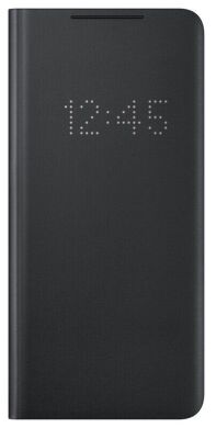 Чохол-книжка Smart LED View Cover для Samsung Galaxy S21 Ultra (G998) EF-NG998PBEGRU - Black