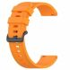 Ремешок UniCase Silicone Strap для часов с шириной крепления 20мм - Orange. Фото 5 из 6