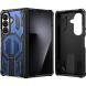 Защитный чехол Deexe Tank Stand для Samsung Galaxy Fold 8 Ultra / Fold 7 - Blue. Фото 2 из 10