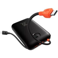 Внешний аккумулятор VEGER K3 PD30W + QC3.0 (30000mAh) + кабель Type-C + Lightning - Black