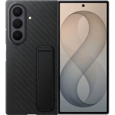 Оригинальный чехол Carbon Standing Case для Samsung Galaxy Fold 8 Ultra (EF-XF976SBEGUA) - Black