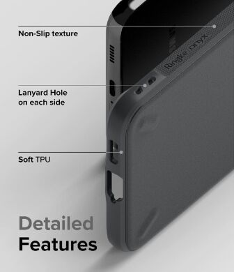 Захисний чохол RINGKE Onyx для Samsung Galaxy S22 (S901) - Grey