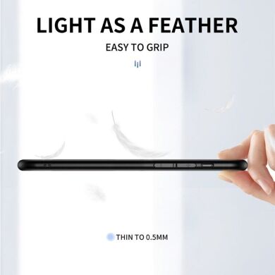 Защитный чехол Deexe Gradient Color для Samsung Galaxy A22 5G (A226) - Black / Grey