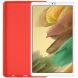 Защитный чехол Deexe Silicone Shell для Samsung Galaxy Tab A7 Lite (T220/T225) - Red. Фото 4 из 12