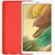 Захисний чохол Deexe Silicone Shell для Samsung Galaxy Tab A7 Lite (T220/T225) - Red