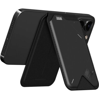 Кардхолдер AULUMU G02 Magnetic Flip Wallet & Stand - Black